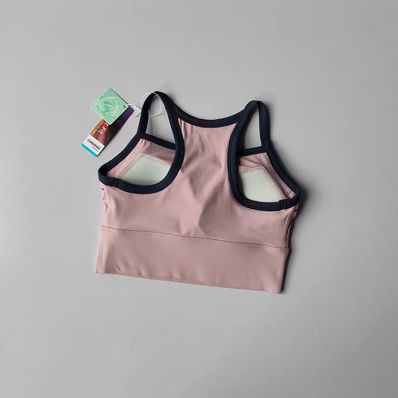 Minimizer Bra Women - Women Color Block Sports Bra with