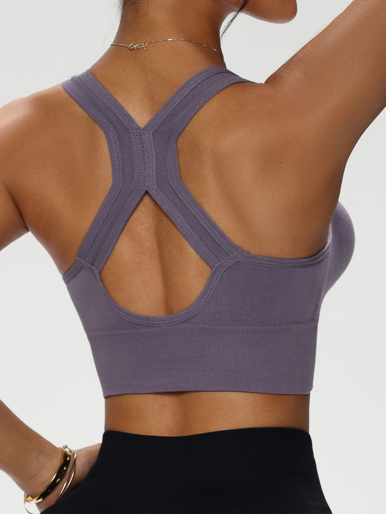 Underwire Bra Padded - Women's Zip Front Solid Color Sports