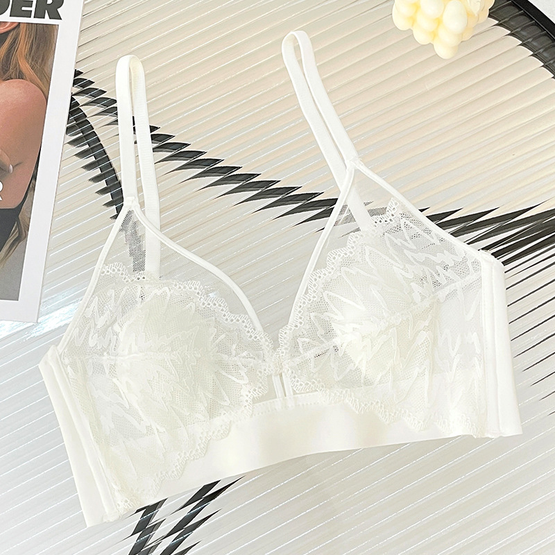 Sexy Lace Crop Top Deep V Back - T Shirt Bra Seamless 리뷰 및 가격