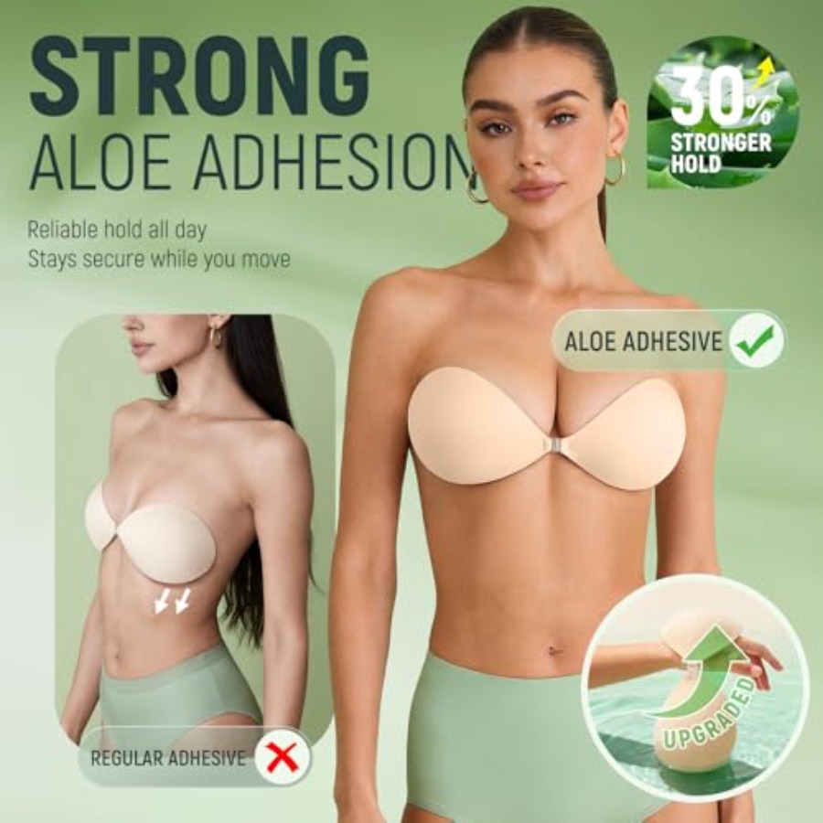 Ultra Invisible Sticky Bra Pus - Backless Bra Sticky 리뷰 및 가격