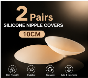 2 Pairs 10cm Silicone Nipple C - Backless Bra Sticky 리뷰 및 가격