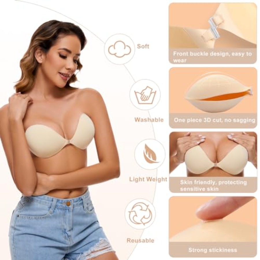 RELIRELIA Women's Sticky Self  - Backless Bra Sticky 리뷰 및 가격